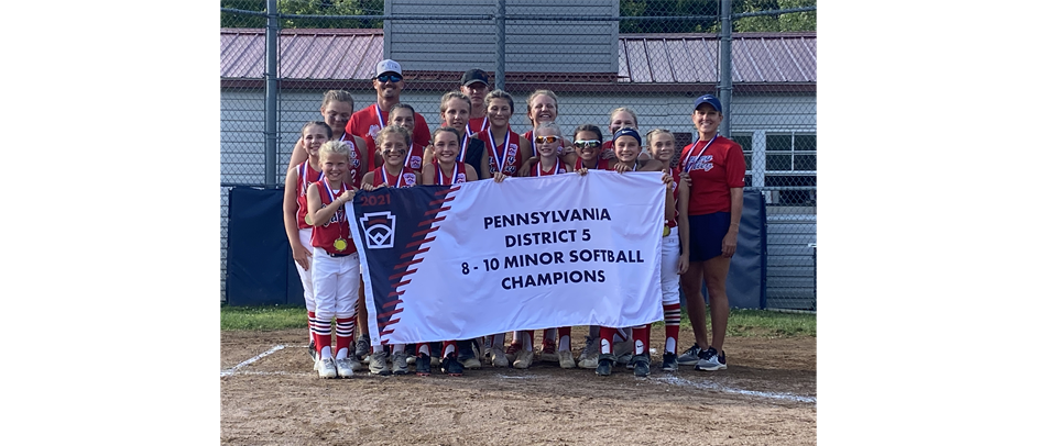 NVLL Minors Softball - 2021District Champs